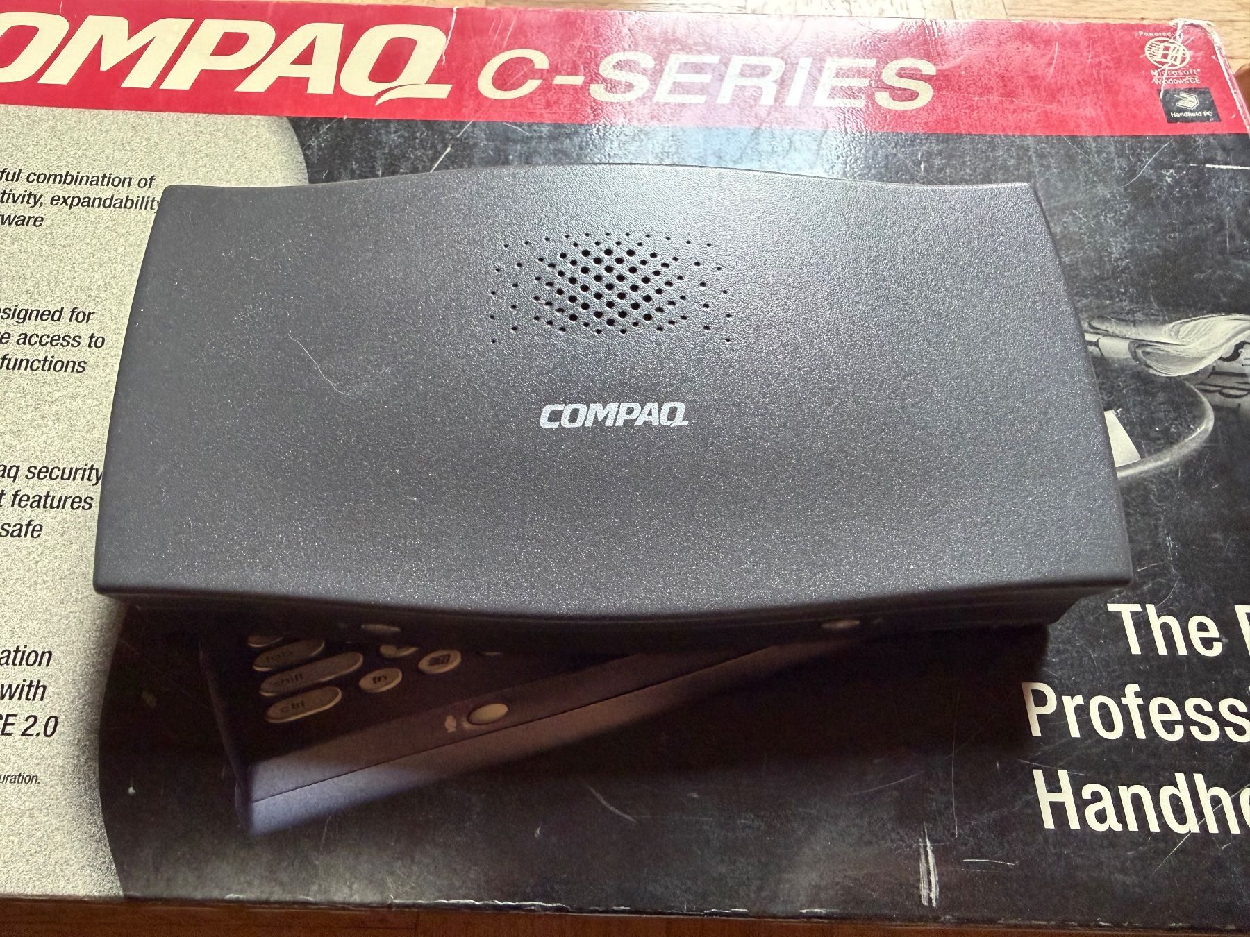 Compaq Palmari: Compaq C-Series Handheld PC mit OVP – Difettoso da Adliswil venduto da synchrot 4