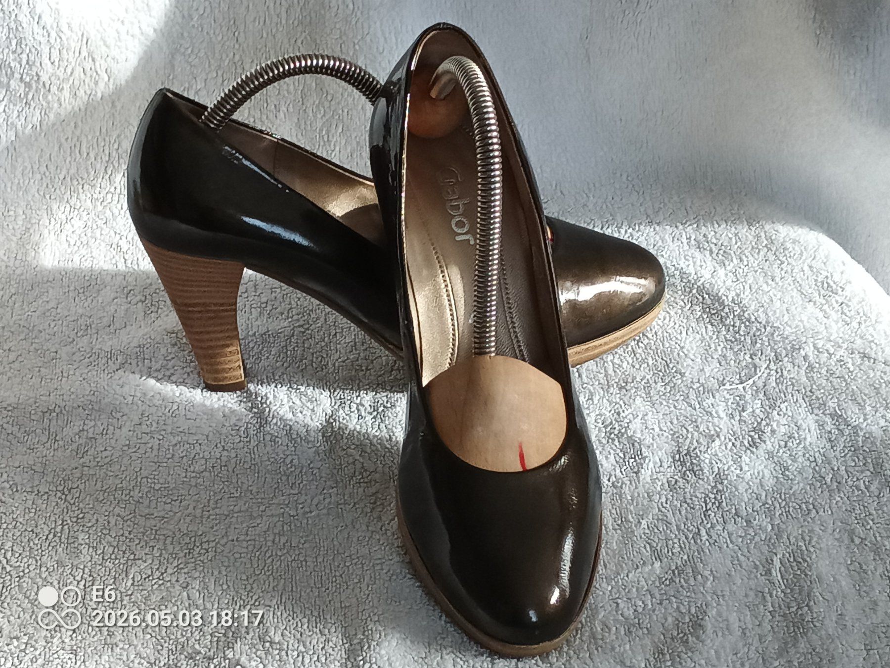 Gabor Scarpe da donna: Eleganter Lack-Pumps Marke: Gabor – Usato da Zürich venduto da Mitzi6 4