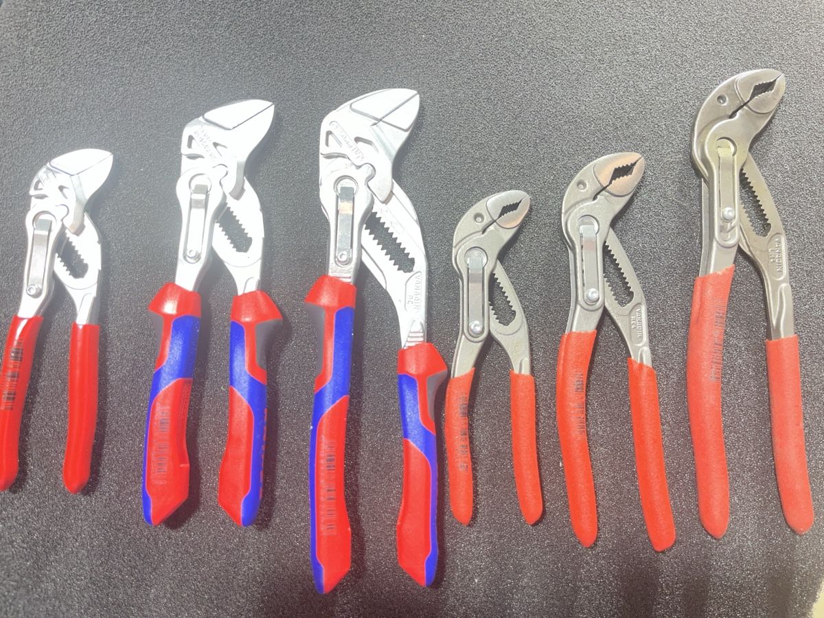 Knipex Tutti gli attrezzi: KNIPEX Zangenschlüssel KNIPEX Cobra 6tlg – Nuovo e nell'imballaggio originale da Reinach BL venduto da colmarer 1