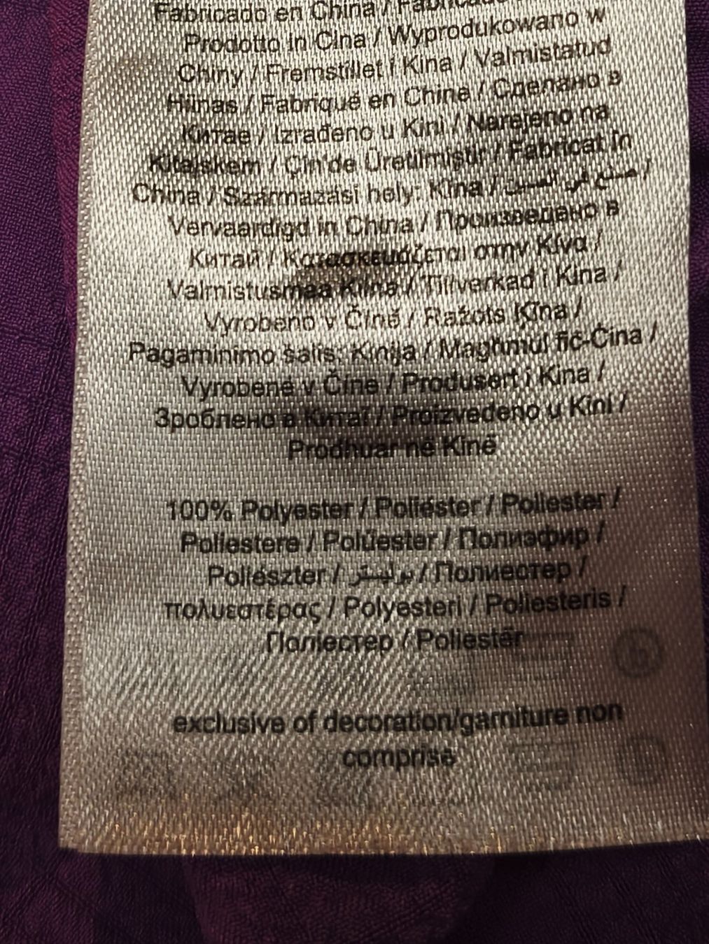 Only Camicette: Bluse lila Grösse S mit Gummizug Taillie – Nuovo (secondo la descrizione) da Emmetten venduto da SecondhandSiska 4