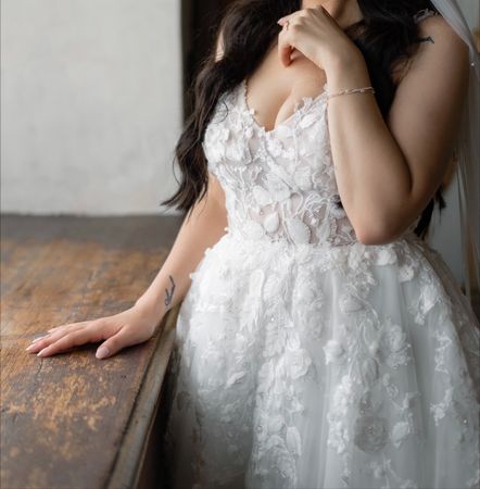 Secondhand Brautkleid von Ari Villoso, Grösse 42-44
