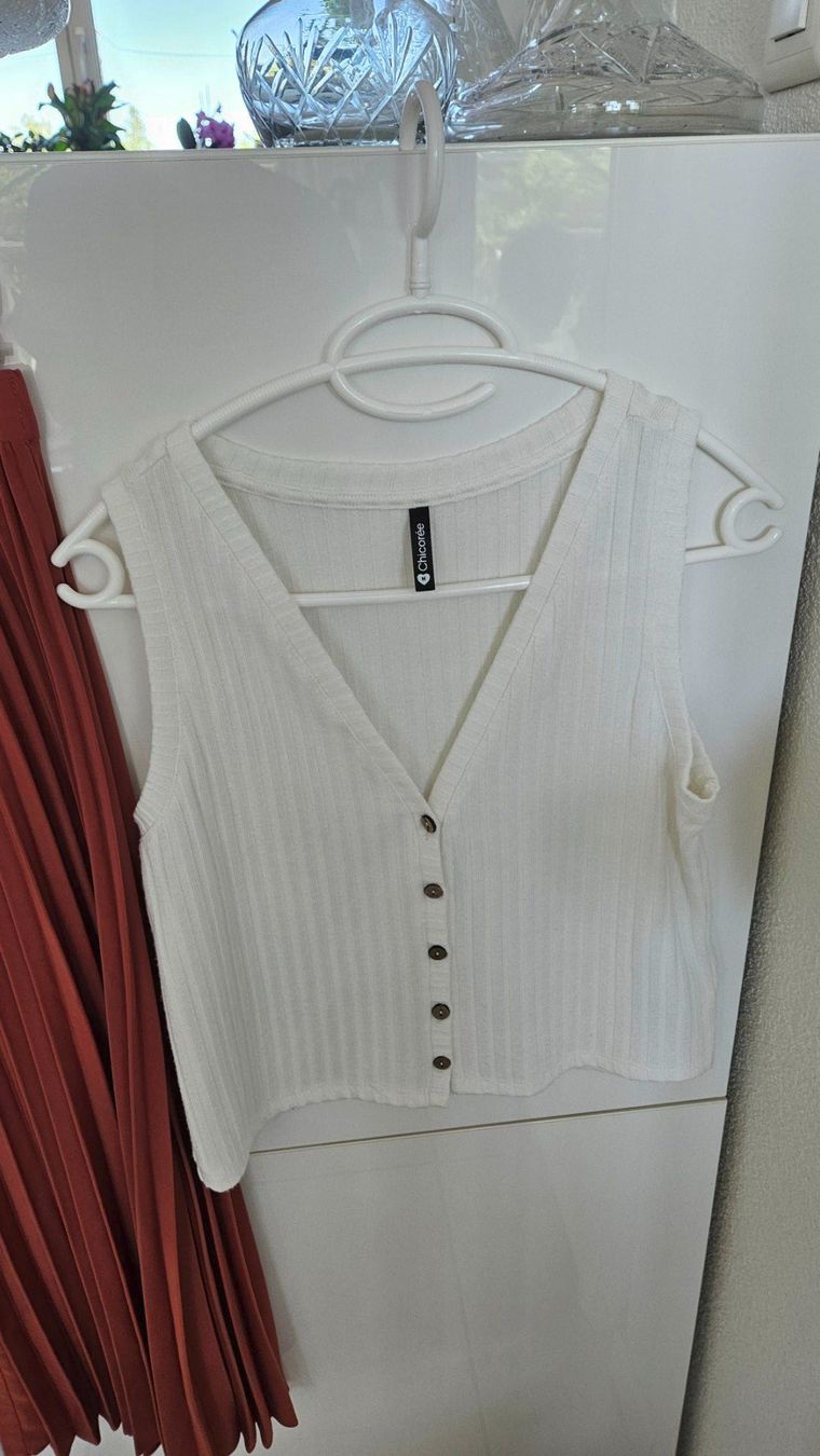 Gonne: Sommer Set: Bluse mit Blumenmuster, Rock und Top, Gr. S – Usato da Gossau ZH venduto da fashiontwo 2