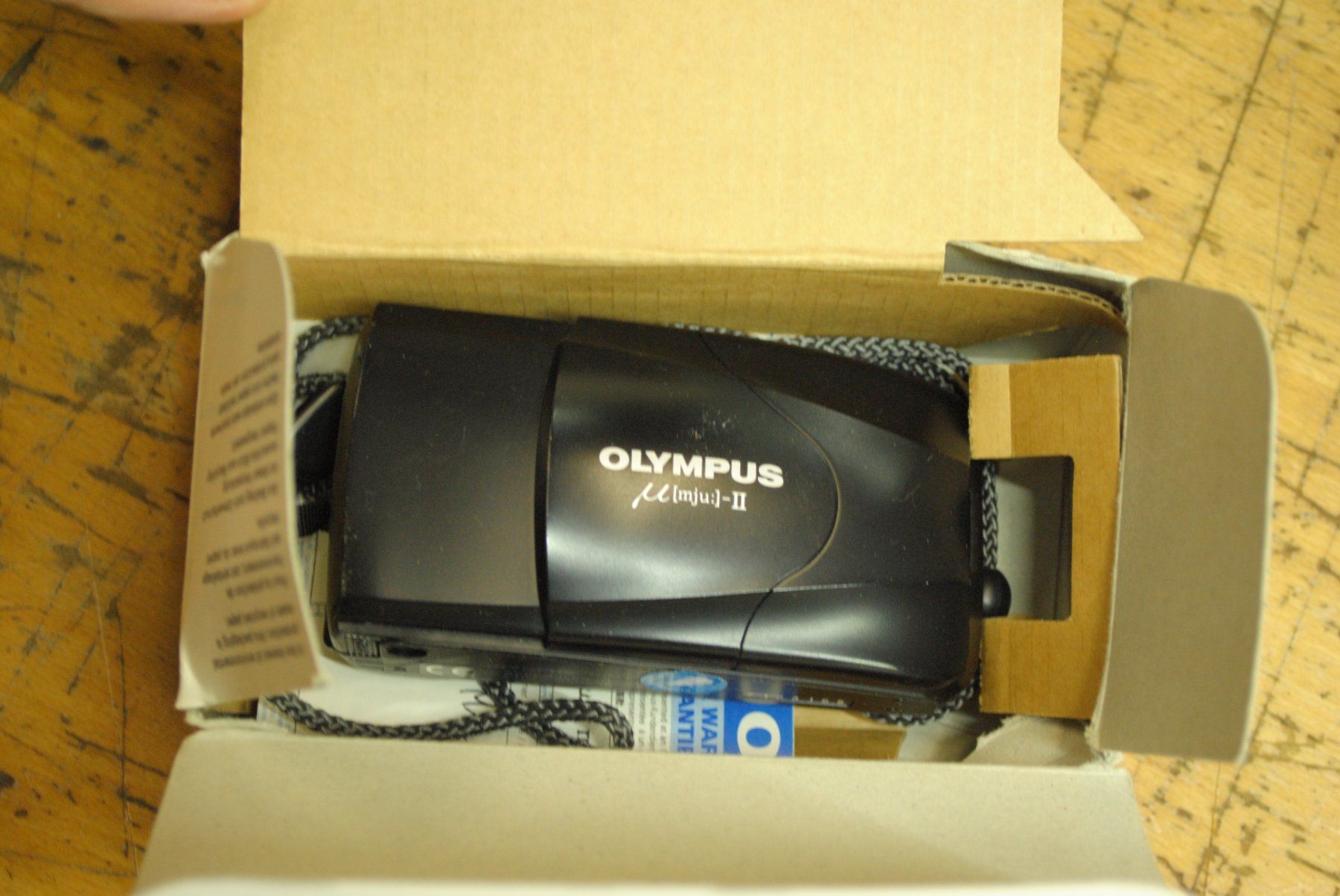 Olympus Kamera: Olympus mju II 35mm – Neu und originalverpackt aus Etagnières von emmaus.electro 2