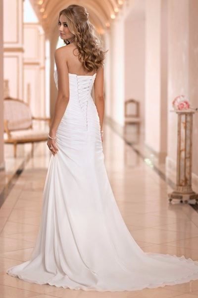 Kleider: Brautkleid weiss Abito Sposa 36 Chiffon – Neu und originalverpackt aus turbenthal von lory300zx 1