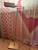 Retro Stehlampe / Leselampe aus Messing, 1970er Jahre