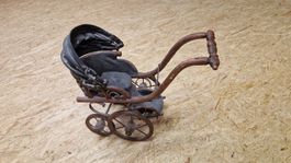 Antiker Puppenwagen, um 1920, Rarität für Sammler!