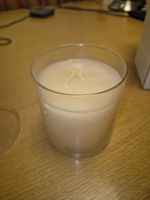 Partylite Glolite Duftwachsglas Zweidocht Erdbeer-Rhabarber