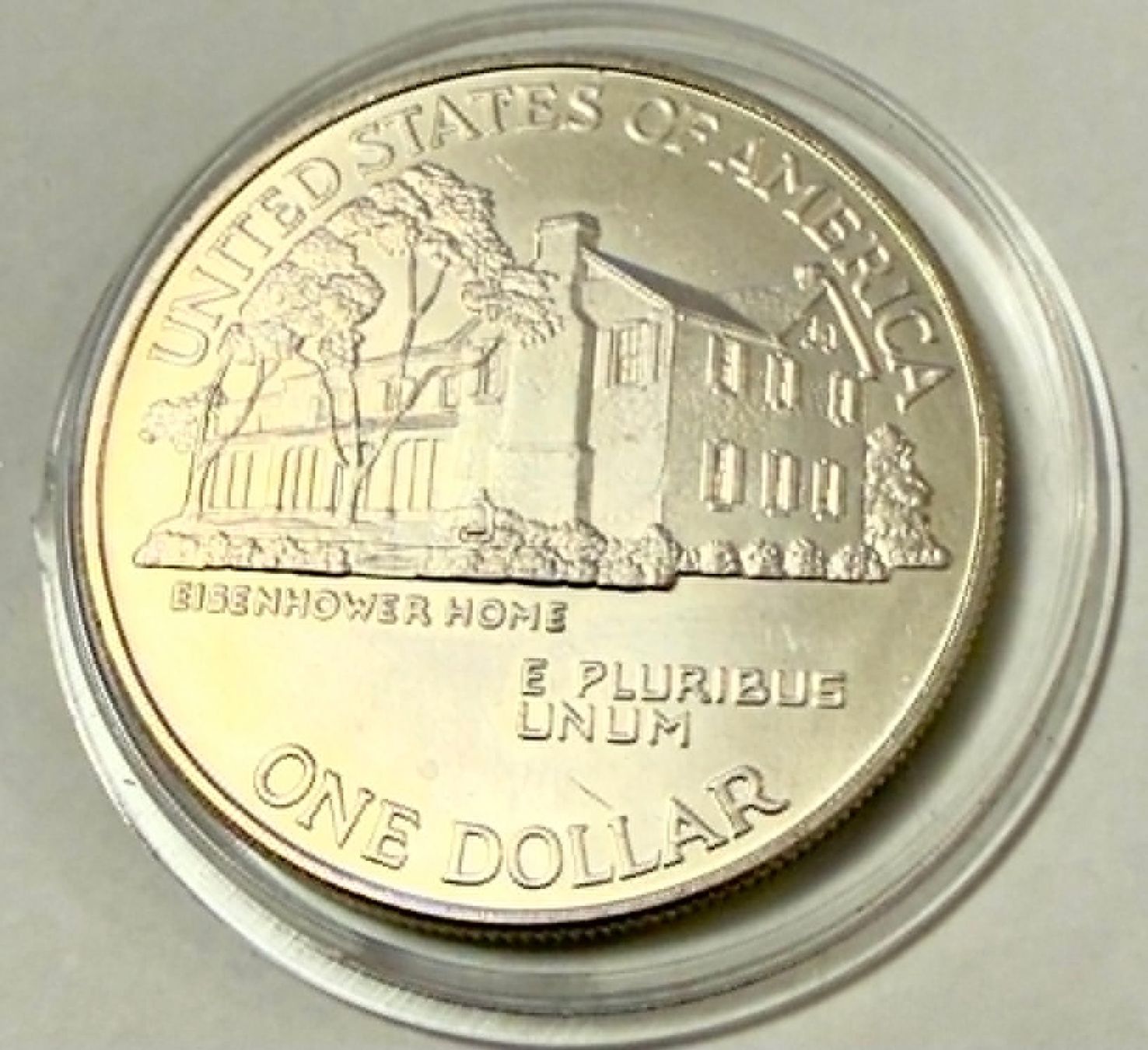 Tutti le monete: USA 1 Dollar 1990 Silver UNC coin – Nuovo (secondo la descrizione) da Zürich venduto da Tasmiyah 1
