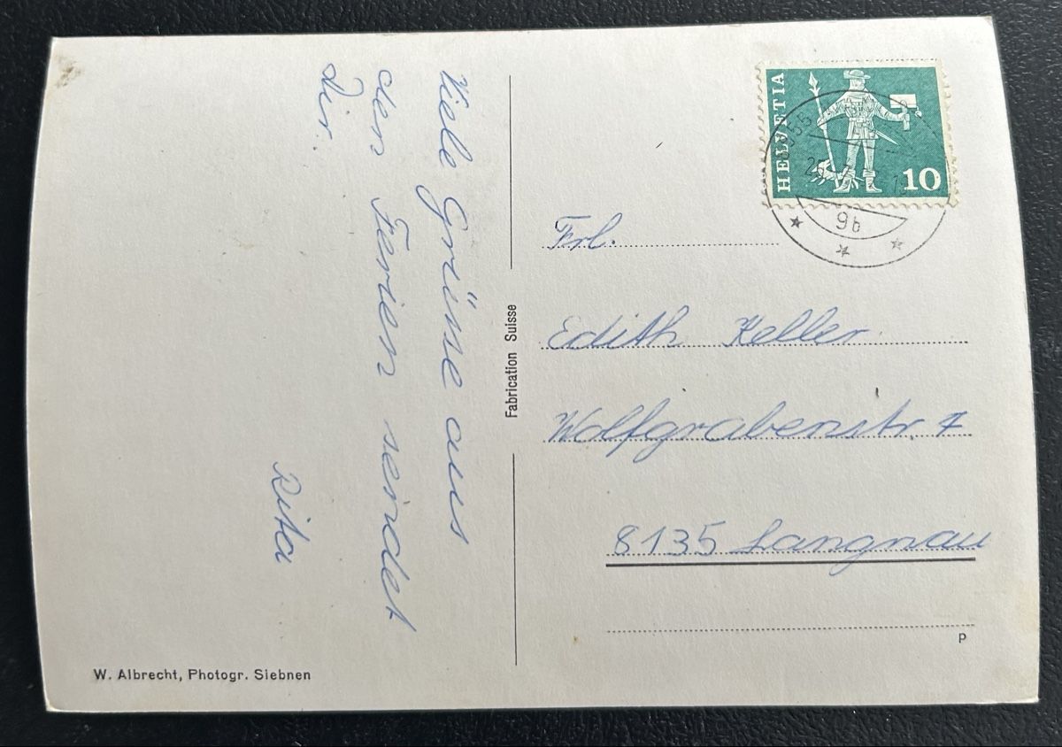 Cartes postales: AK Nuolen SZ – D'occasion à Horw par Tellbub 1