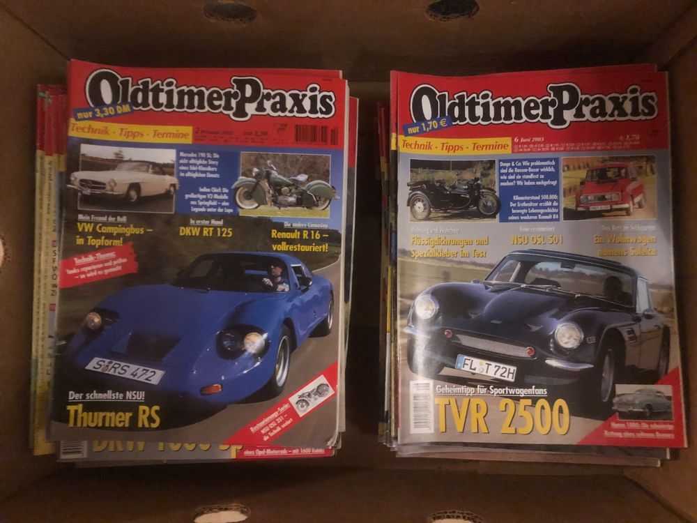 Magazine Oldtimer Praxis (Gebraucht) in Itingen für CHF 5 – nur ...