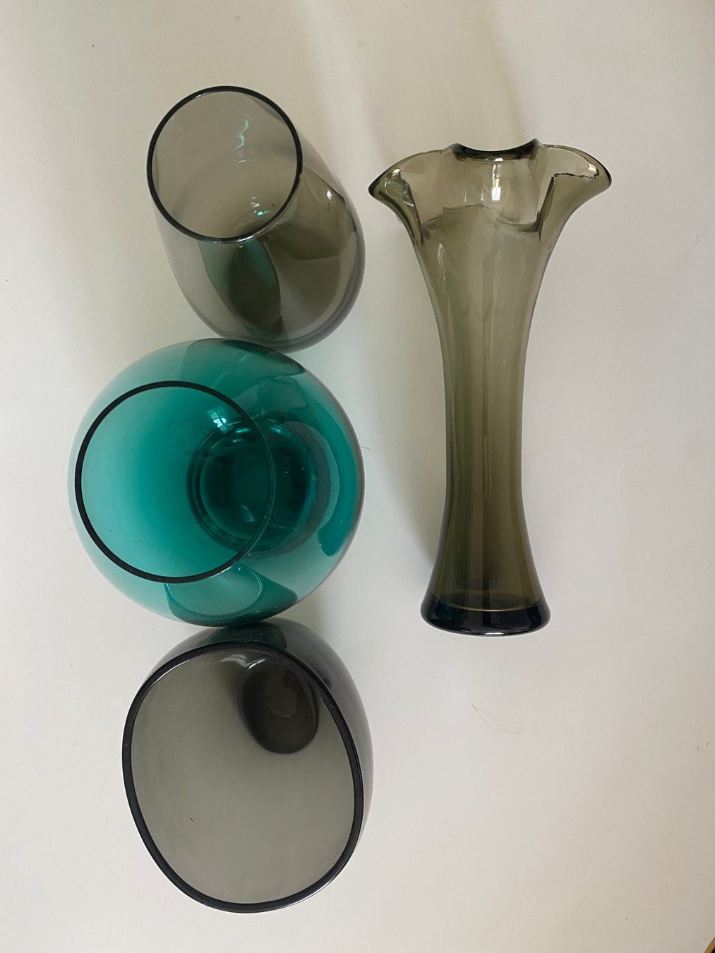 Vasi & Recipienti: 4 Mid-century Vasen – Usato da Basel venduto da leena01 1
