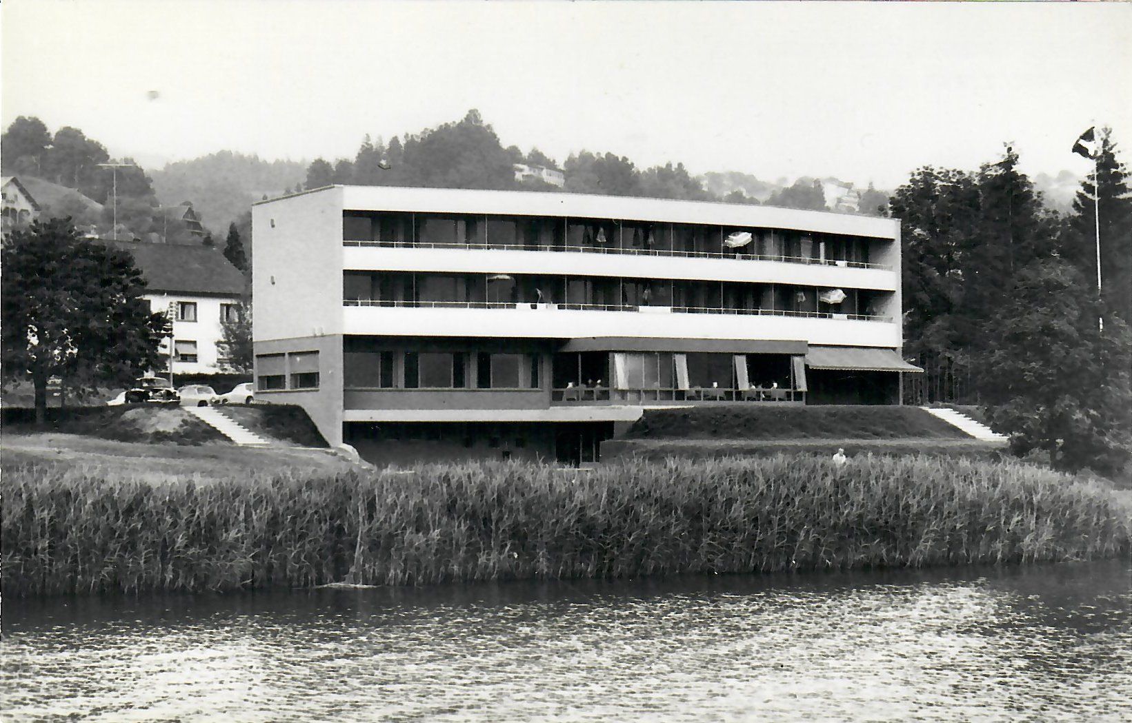 Cartoline postali: Alte AK Oberägeri - Hotel Seestern - ZG – Usato da Flirsch venduto da sammlerliebe