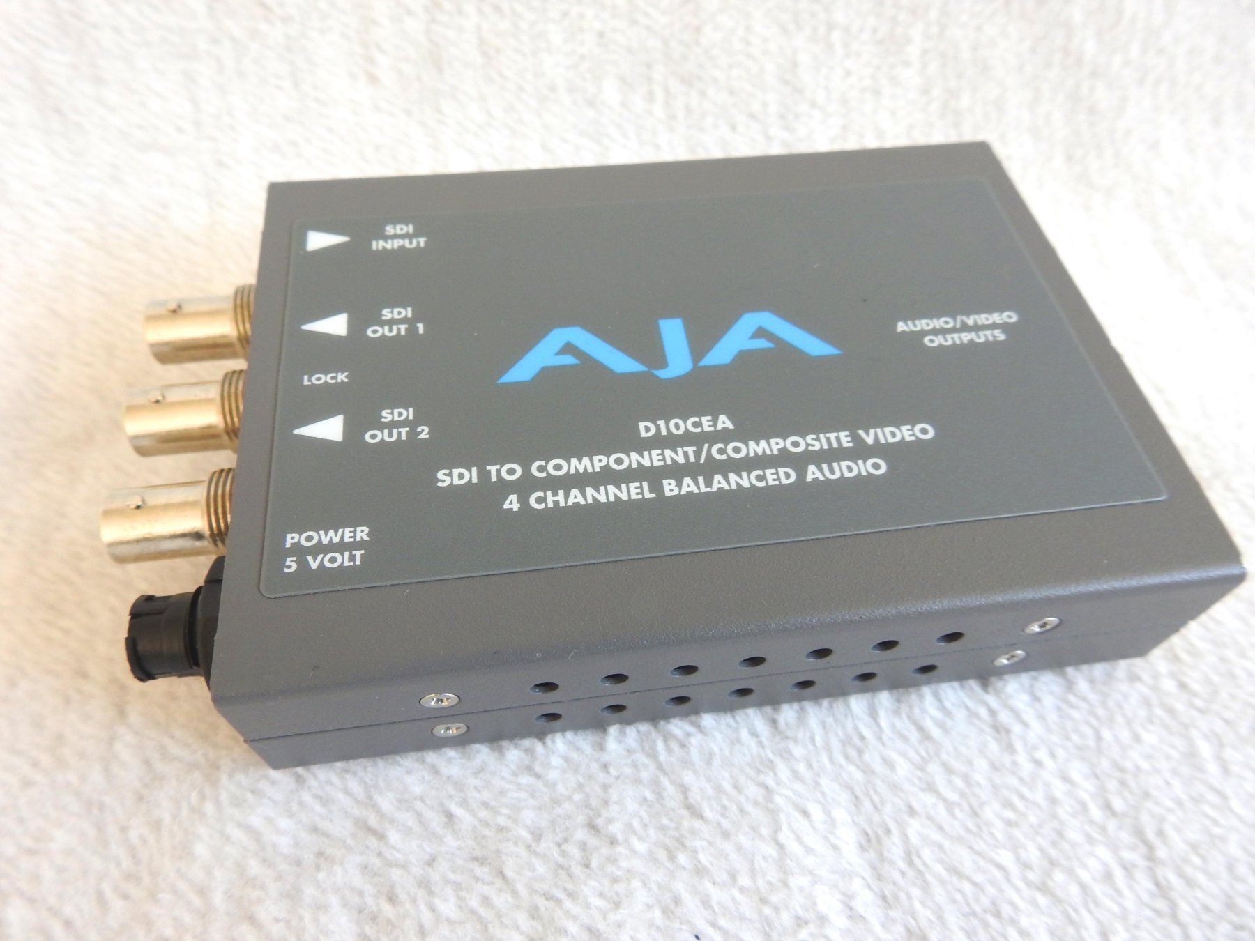 Camcorder: AJA D10CEA SDI to Component/Composite Video 4 Channel – Gebraucht aus Zürich von Malco0