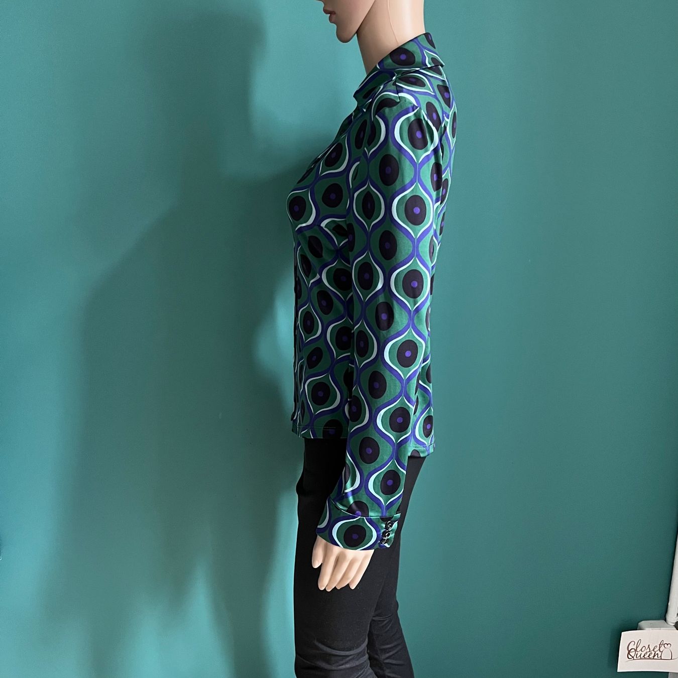 Zara Blusen: gemusterte ZARA Bluse 💚 – Gebraucht aus Zürich von ClosetQueen 4