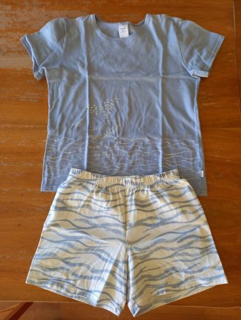 Pyjamaset CALIDA Kinder Grösse 140/146 blau