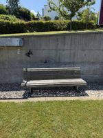 Gartenbank Holz/Metall von Rhyboot