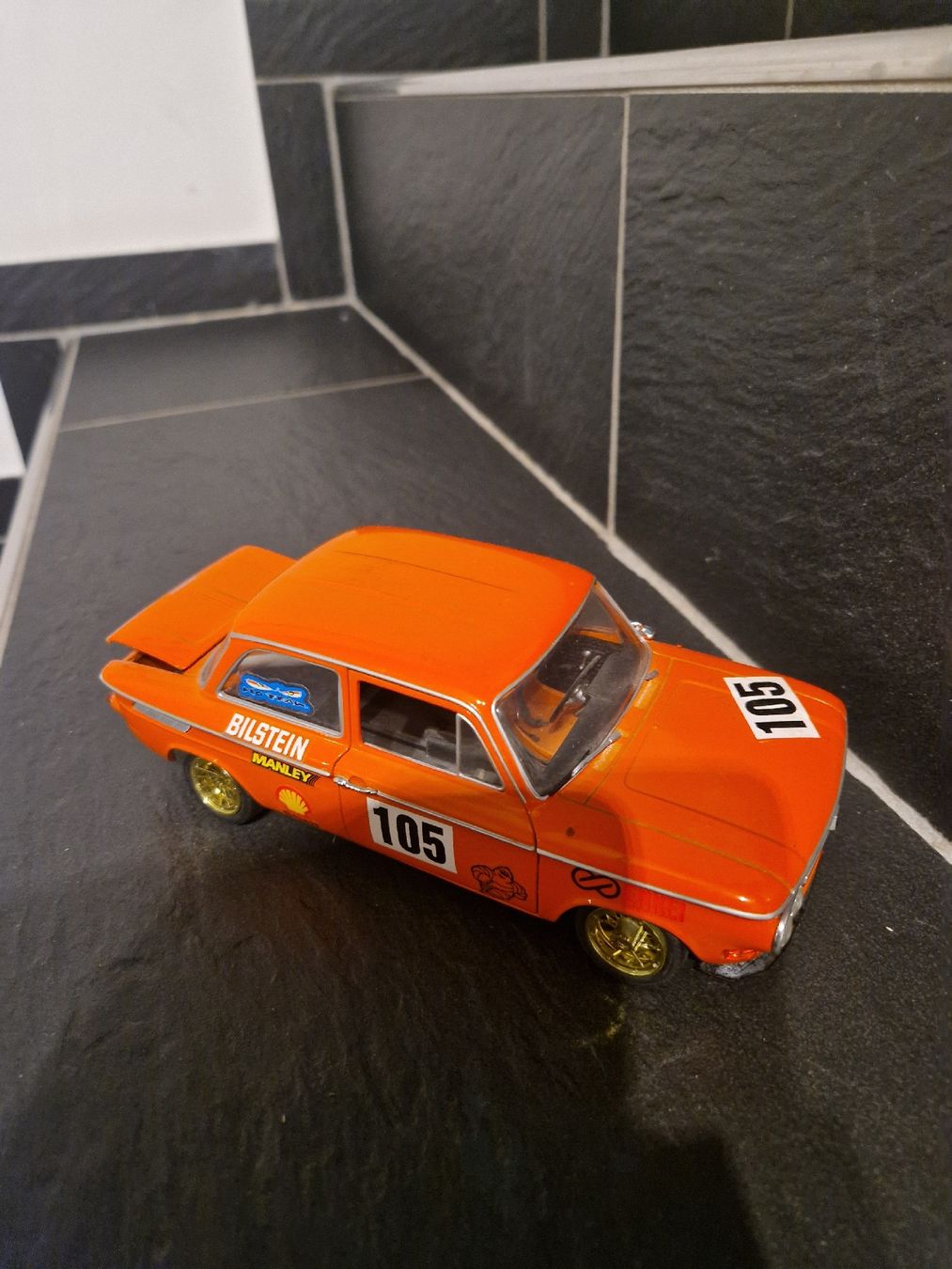 NSU Modellini d'auto: Modellauto NSU TT orange Rennversion Grösse ca 20 cm – Usato da Mörigen venduto da Clio111 5