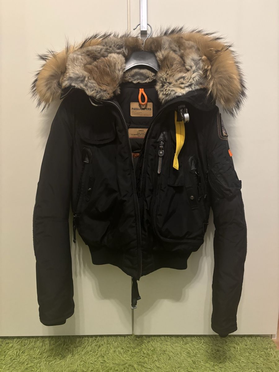 Parajumpers Giacche: Parajumpers Winterjacke mit Pelz, Schwarz – Usato da Uster venduto da NKuendig