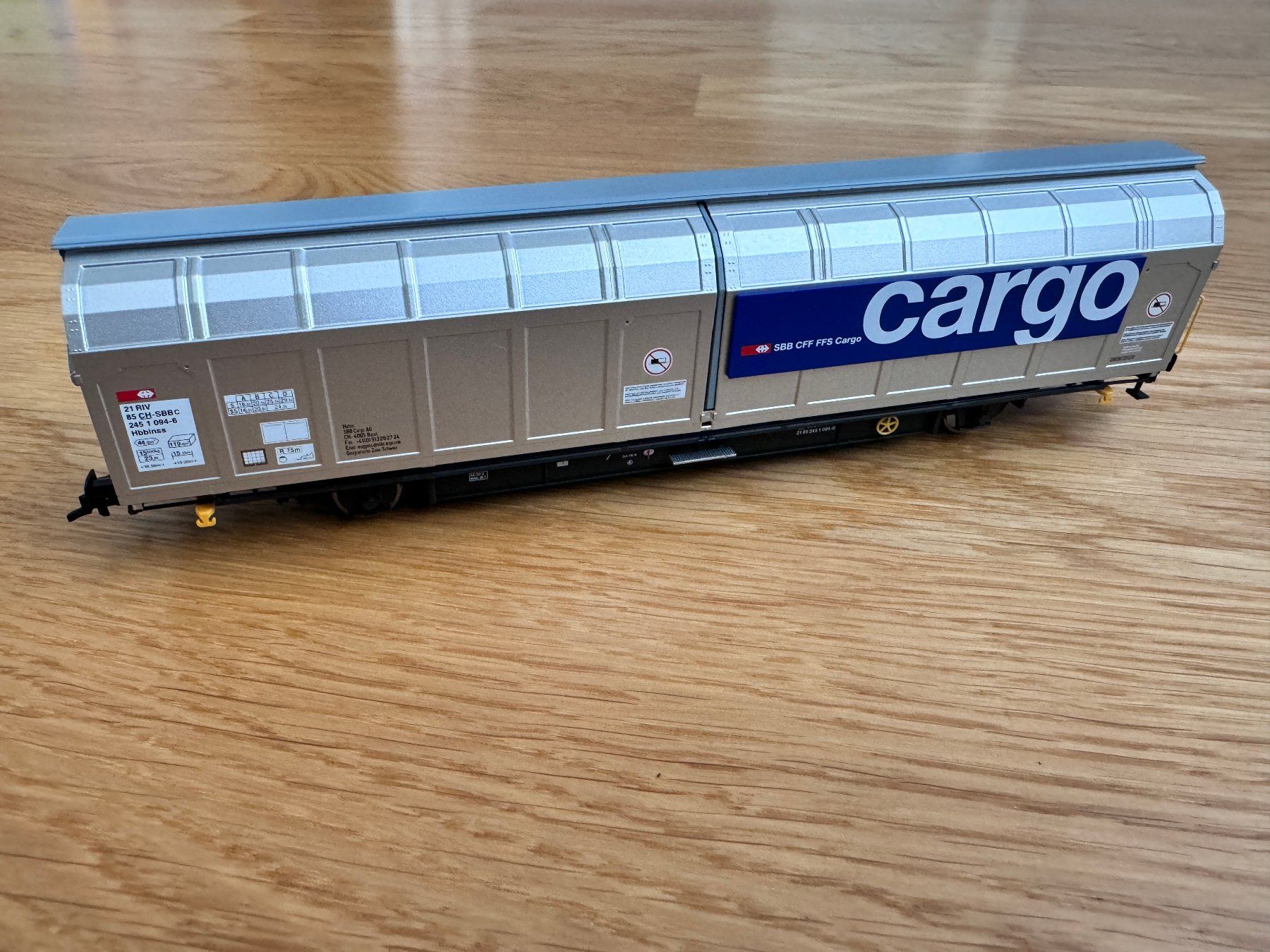 Piko Modellini di ferrovie: PIKO 54509-2 SBB Schiebewandwagen Hbbinss – Usato da Basel venduto da szbdsfrjs 3