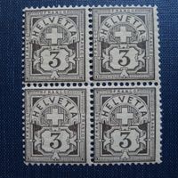 59A Viererblock postfrisch **, K: 800.-