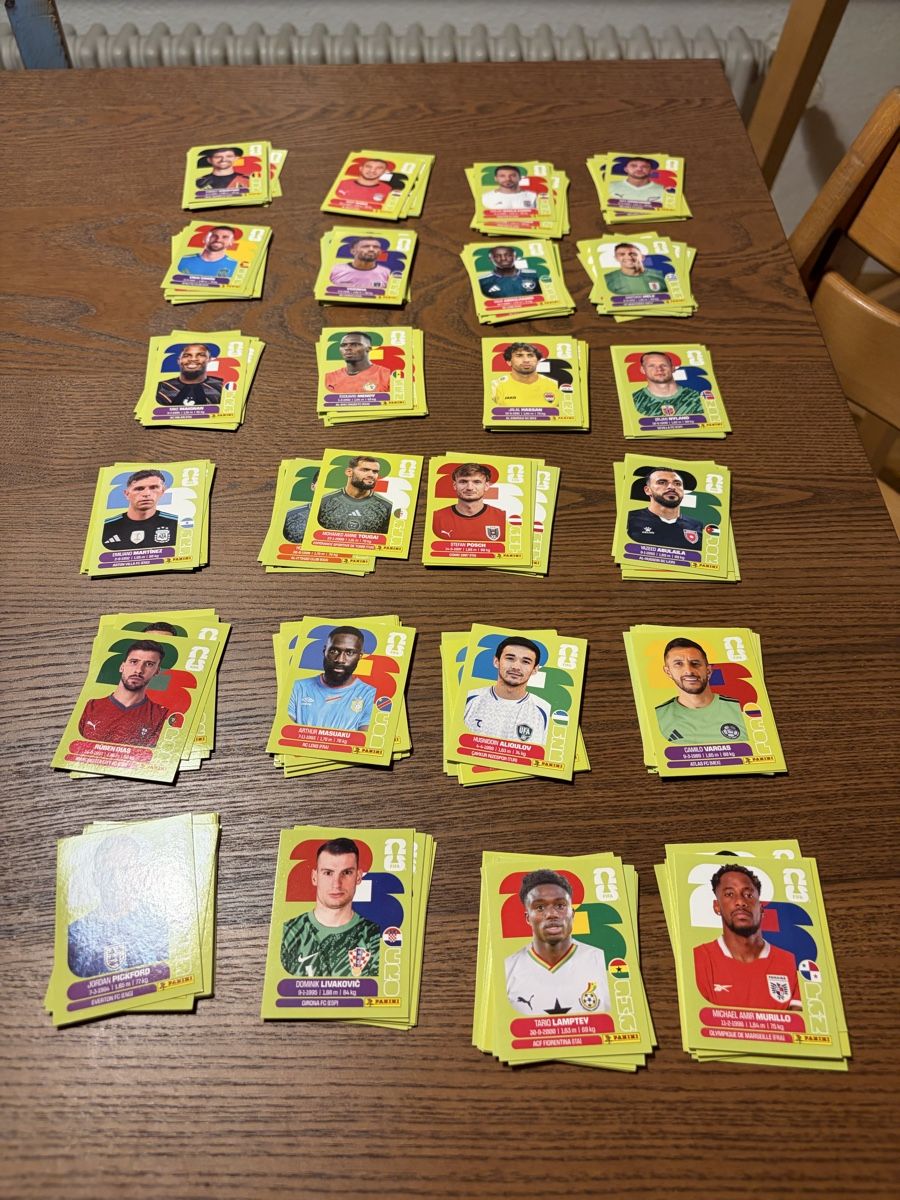 Panini Carte collezionabili: 650 Panini Sticker – Nuovo (secondo la descrizione) da Rorbas venduto da Flavia1988 2