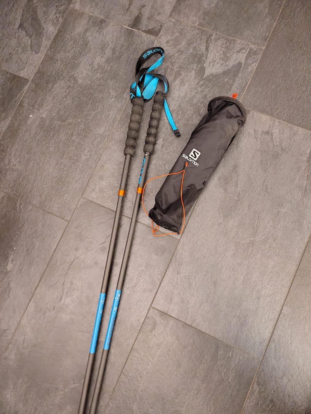 Salomon Bastoncini da trekking: Salomon Teleskopstöcke S-LAB Carbon – Usato da Madiswil venduto da pas_9nch 1