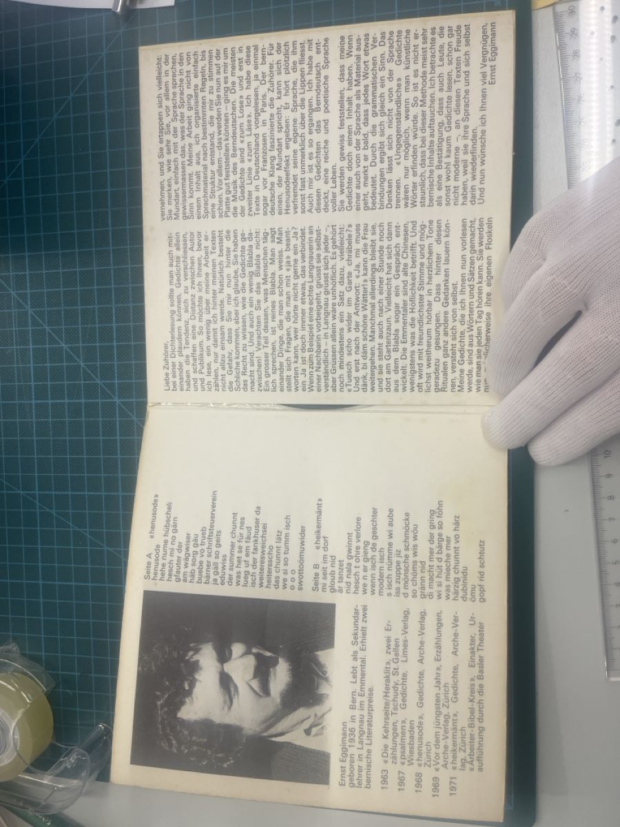 Dischi in vinile: Ernst Eggimann - Heikermänt Henusode, Zytglogge Schallplatte – Usato da Muttenz venduto da Totkel 2