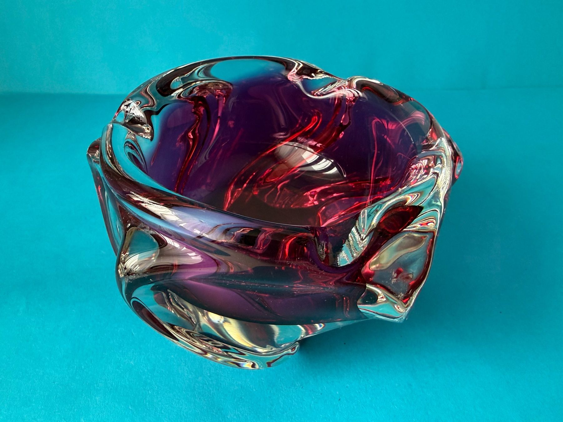 Portacenere: Alter Aschenbecher aus Glas – Usato da Zwingen venduto da moje1 9