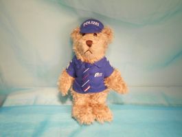 Bär, Plüsch, Polizei Kanton Solothurn, L: 25cm