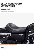 Sella Monoposto Harley Davidson 