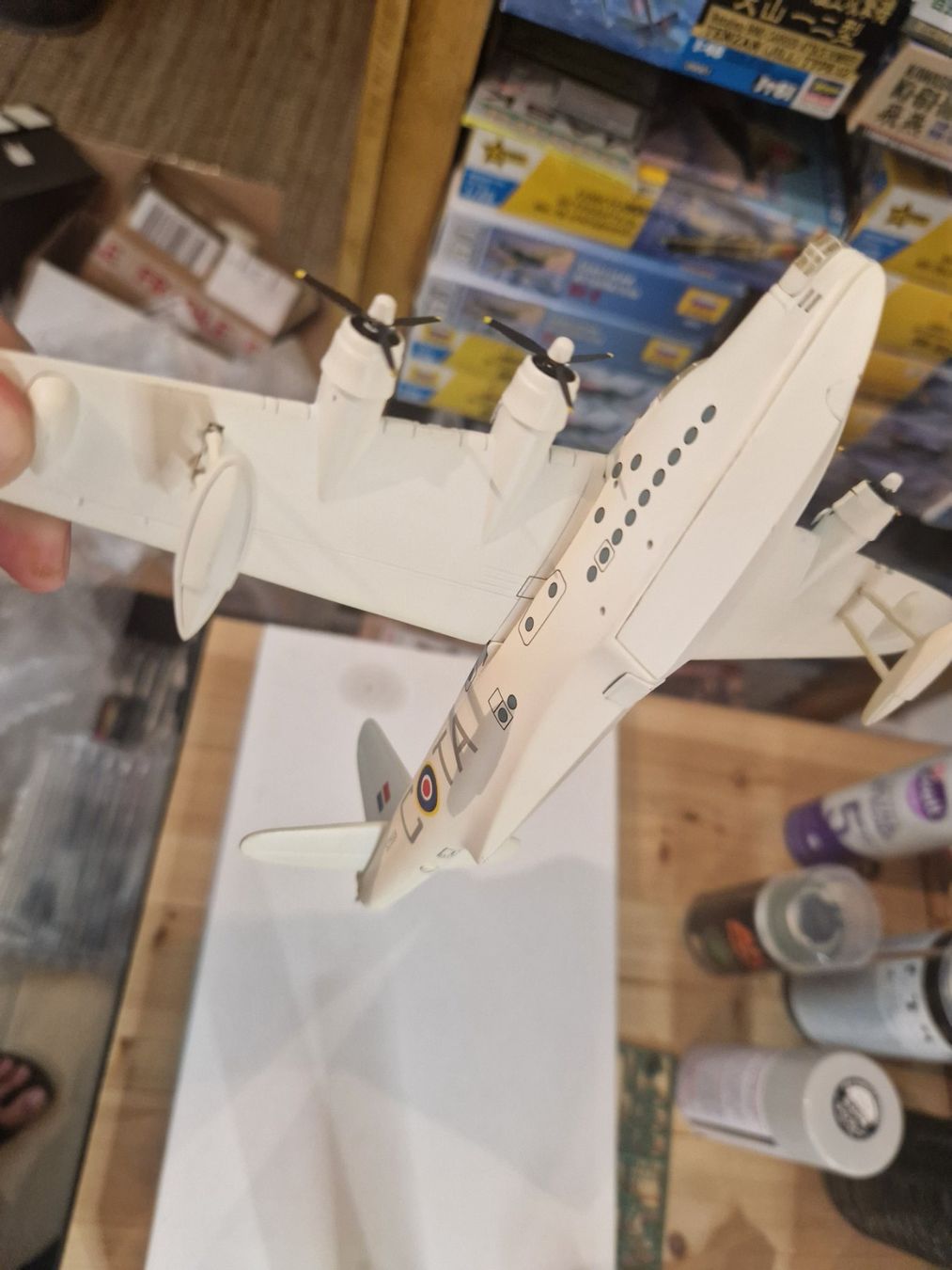 Corgi Toys Modellbausätze & Standmodelle: Corgi Sunderland flugzeug modell – Gebraucht aus Ponte Capriasca von nikfolle 3