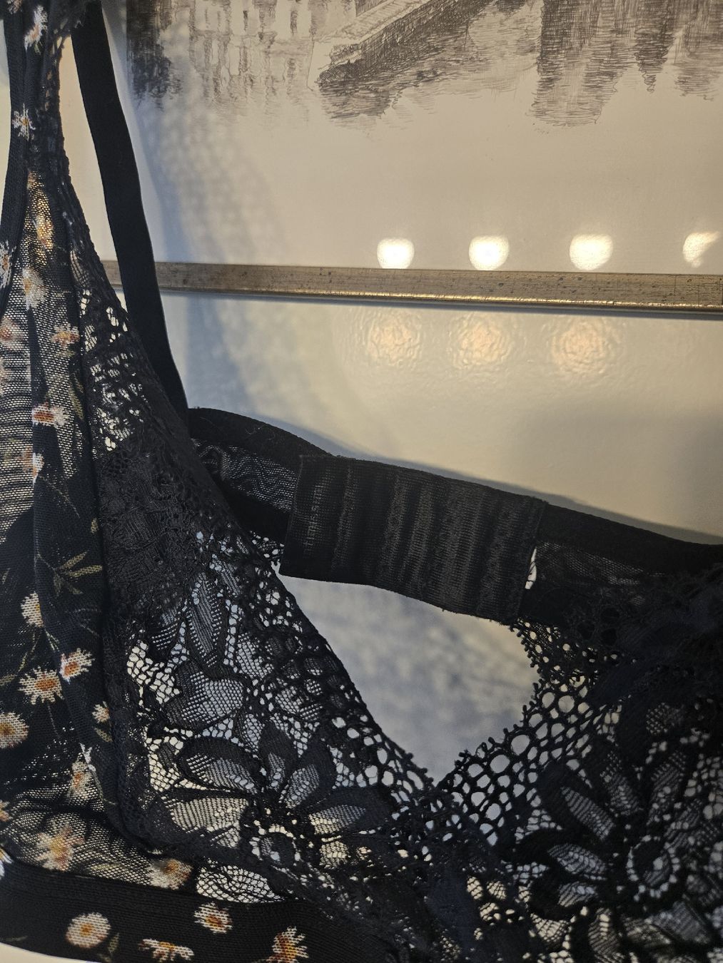 Sonstige Unterwäsche: süsses Blumen-Bralette in 80B – Neu (gemäss Beschreibung) aus Dübendorf von Timulka 1