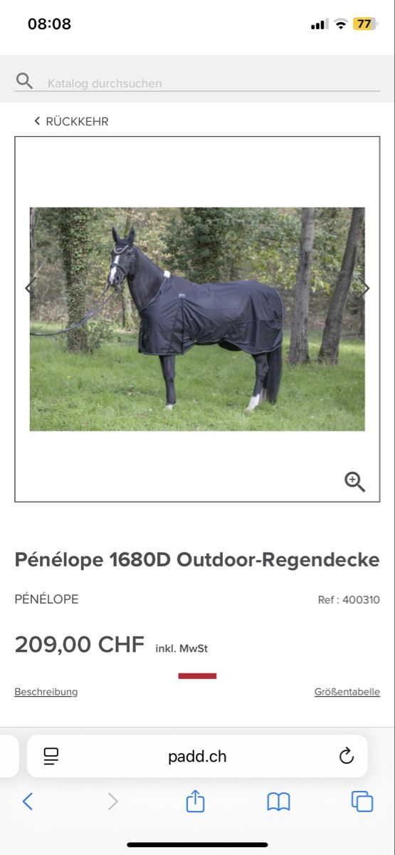 Couvertures: Regendecke Penelope 150cm – Neuf avec emballage d'origine à Wohlen AG par bey_jcy5 9
