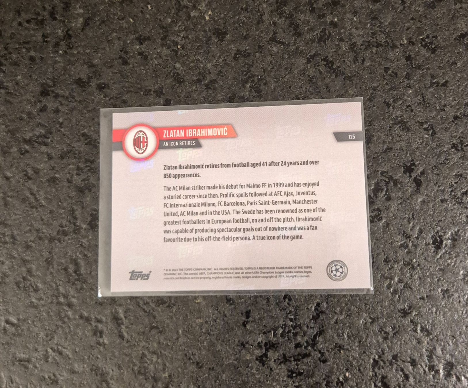 Topps Carte collezionabili: Zlatan Ibrahimovic - AC Milan - Topps – Nuovo (secondo la descrizione) da Burg AG venduto da Danoe 1