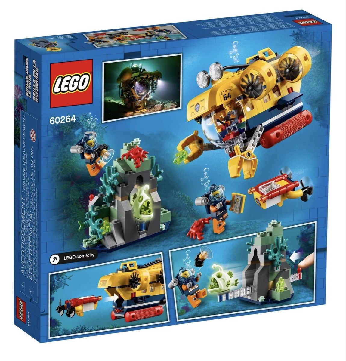 Lego Giocattoli: LEGO Meeresforschungs-U-Boot – Usato da Kilchberg ZH venduto da blackseal 1