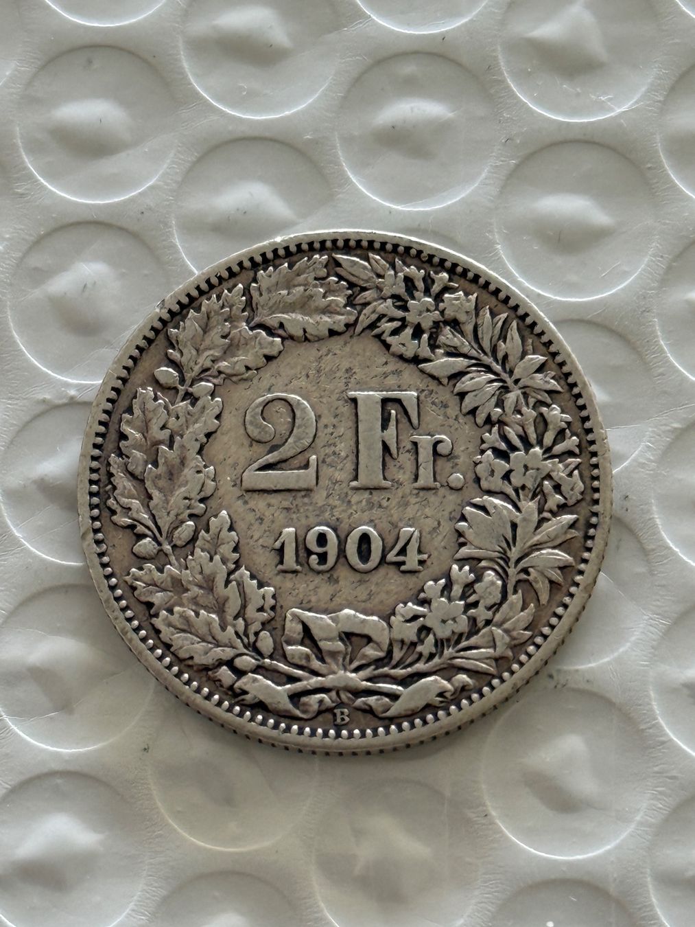Tutti le monete: 2 Franken 1904  gute Erhaltung – Usato da Wallisellen venduto da SWISS_SILVER1 1