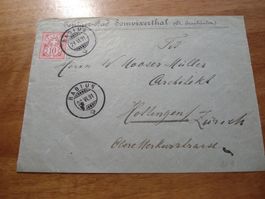Briefteil 1891, Feniger-Bad Somvixertal, o Rabius, Z61A