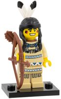 Lego CMF Tribal Hunter, Series 1 col01-1 (2010)