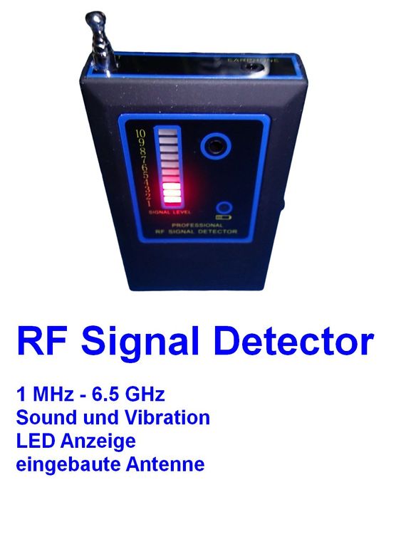 RF Signal Detektor Spionage Bug Detector Wanzenfinder Kaufen auf Ricardo