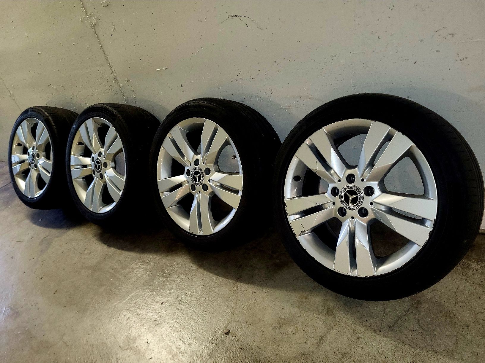 Pneumatici & Ruote complete: 17" original Felgen Mercedes – Usato da Bülach venduto da Loco02