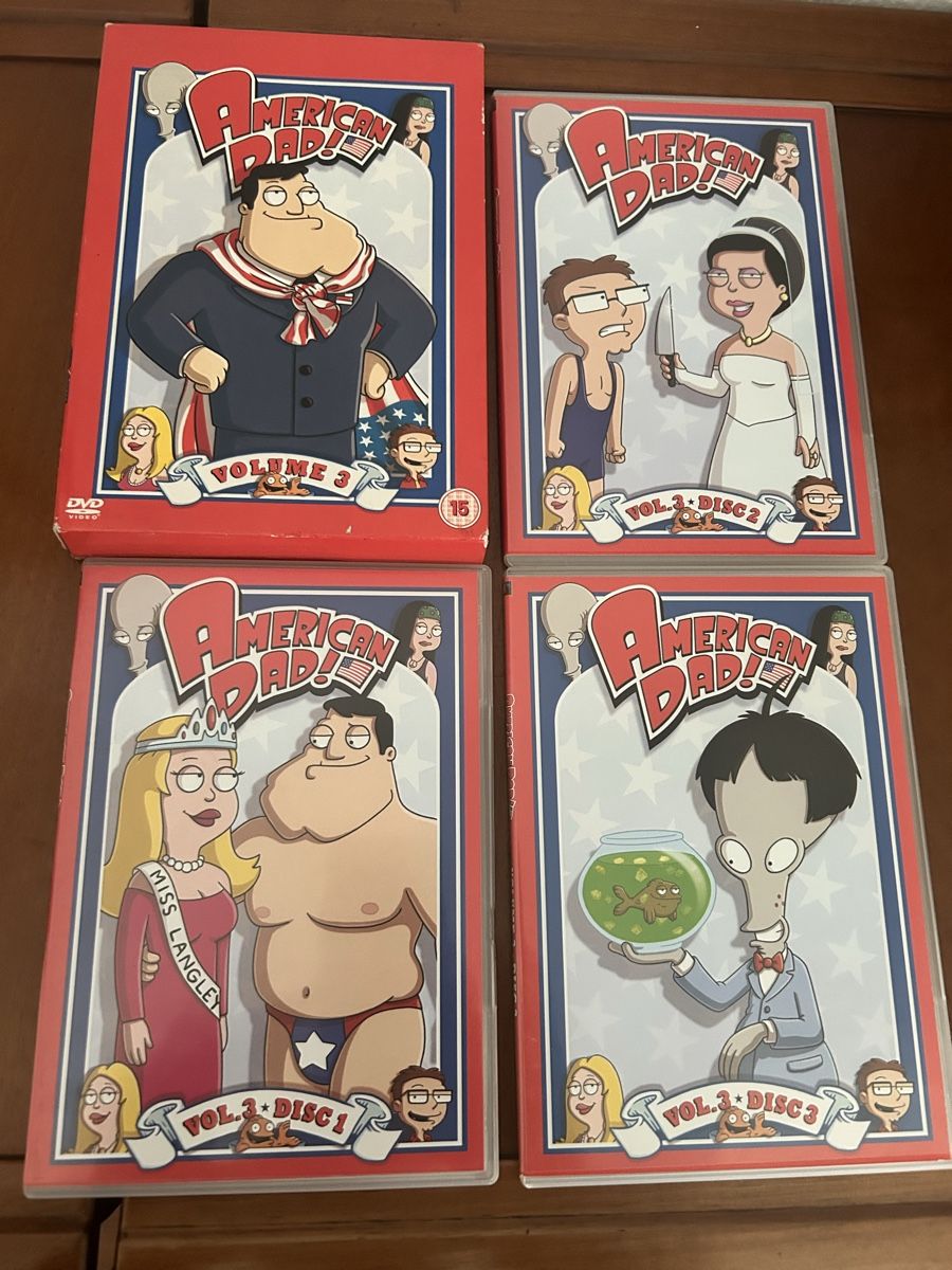 Tutti i DVDs: DVD collezione American Dad – Usato da Montagnola venduto da ste_w9hh