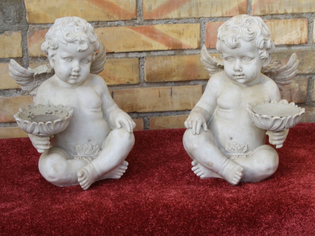 Statuette: 2 ENGEL ENGELSFIGUREN – Usato da Wauwil venduto da Pneuedy 1
