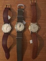 Lot de 5 montres mécaniques vintage