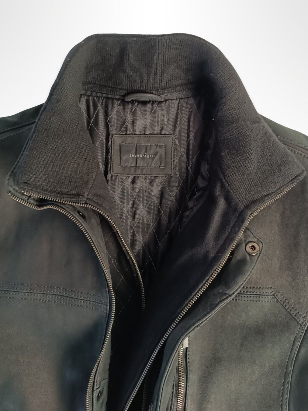 Giacche: SEVENSIGNS Männer-Lederjacke – Usato da Suhr venduto da Restwert_Suhr 5