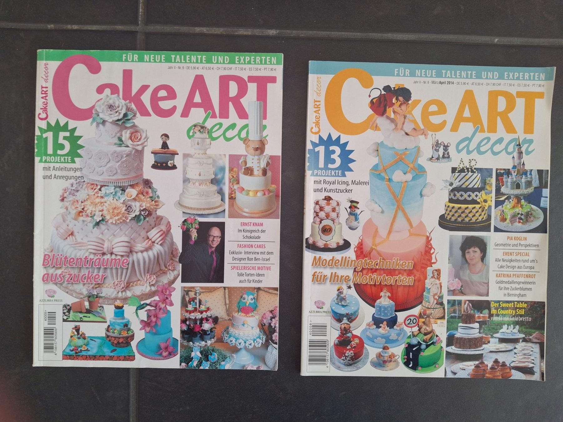 Riviste & Magazine: Cake Art decor (2 Hefte) – Usato da Walterswil SO venduto da Mama_noel
