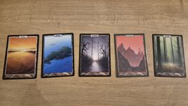 MTG Magic The Gathering - Alle Unhinged Full Art Manas