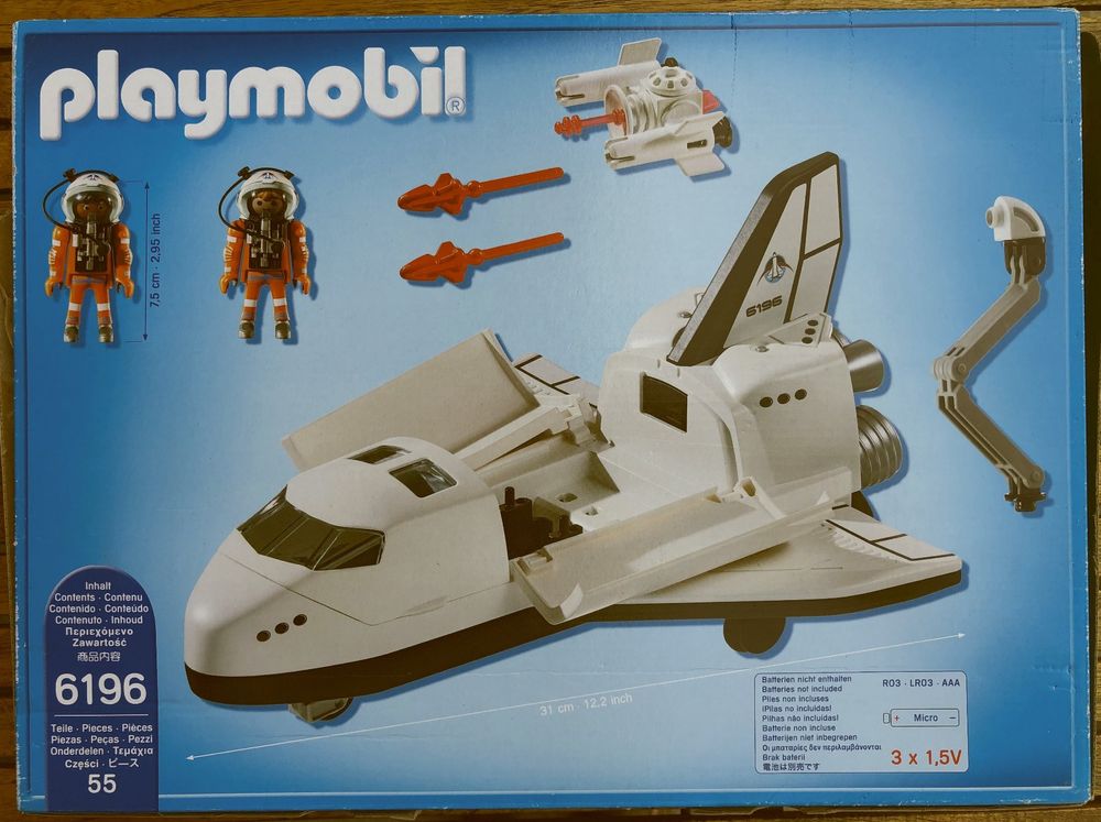 Playmobil best sale shuttle 6196