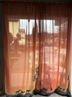 Safari Sunset Sheer Curtain - Add Warmth This Autumn!