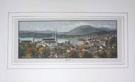 Luzern  Holzstich um 1890
