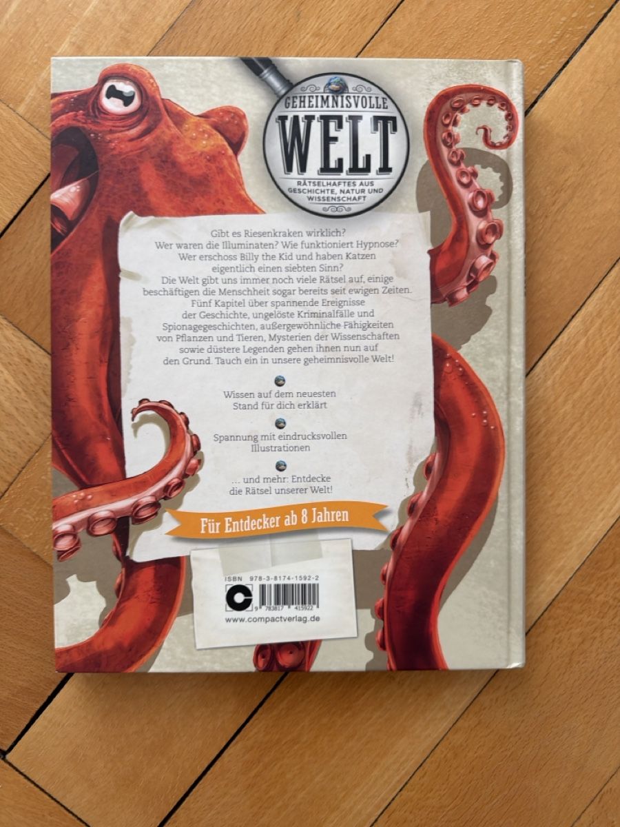 Libri: Geheimnisvolle Welt – Usato da Solothurn venduto da Vintage87 1